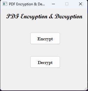 PDF Encryption